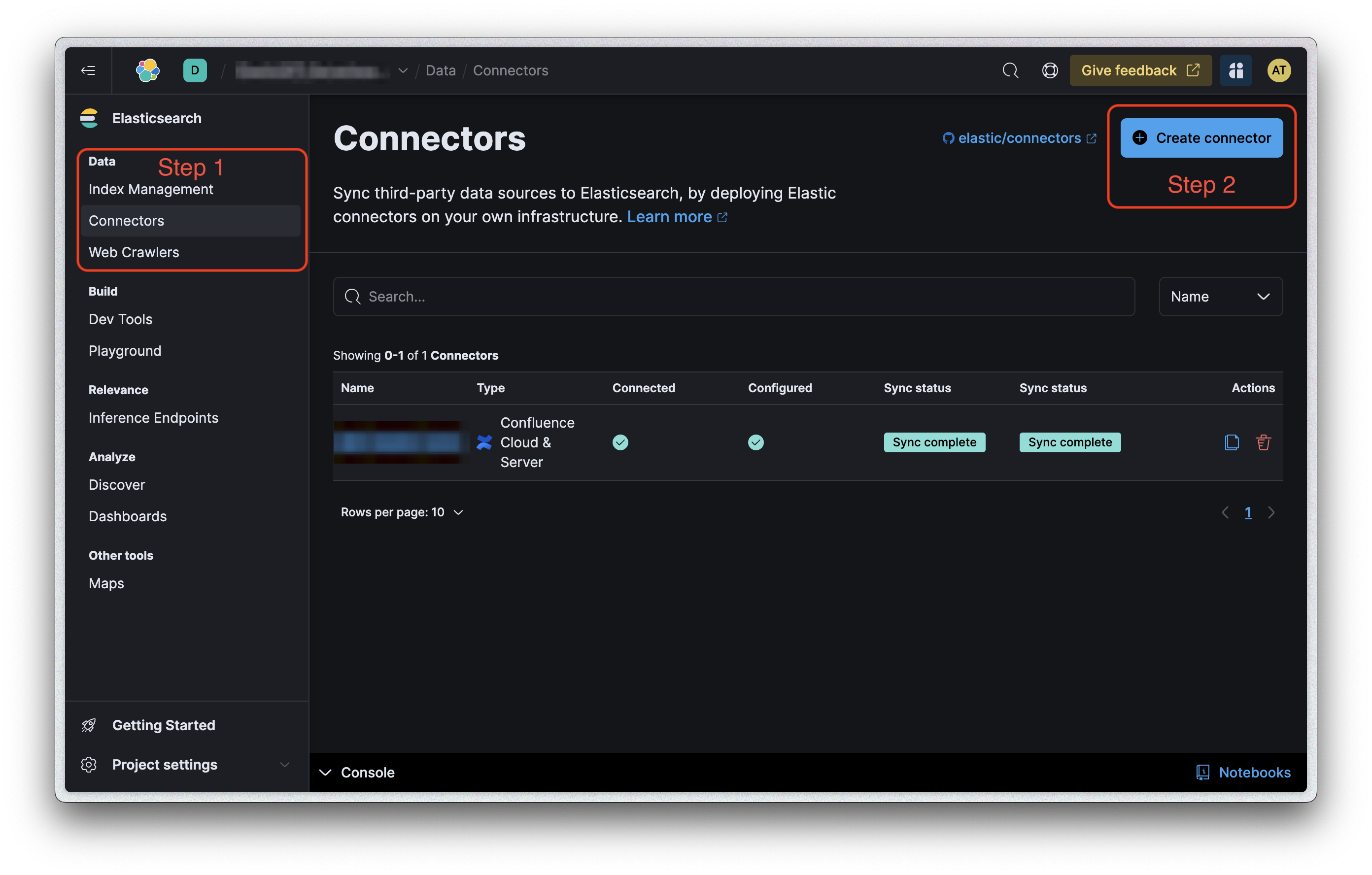 Create Connector